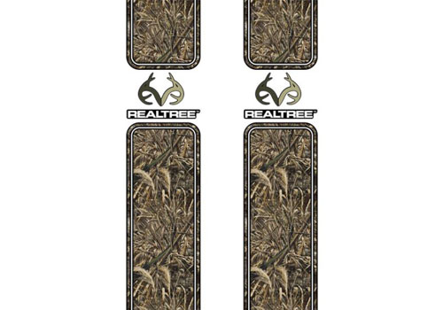 Max-5 Camo Pattern with RealTree Logo Bed Stripes